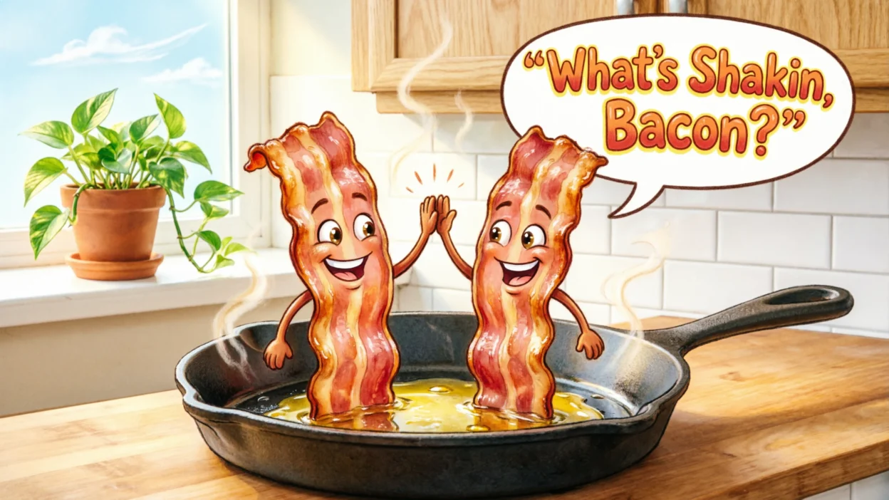 Funny Responses to What’s Shakin Bacon