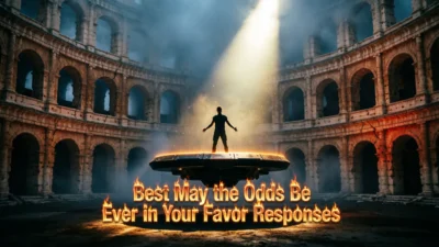 Best May the Odds Be Ever in Your Favor Responses