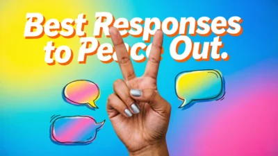 Best Responses to Peace Out