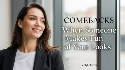 Comebacks When Someone Makes Fun of Your Looks