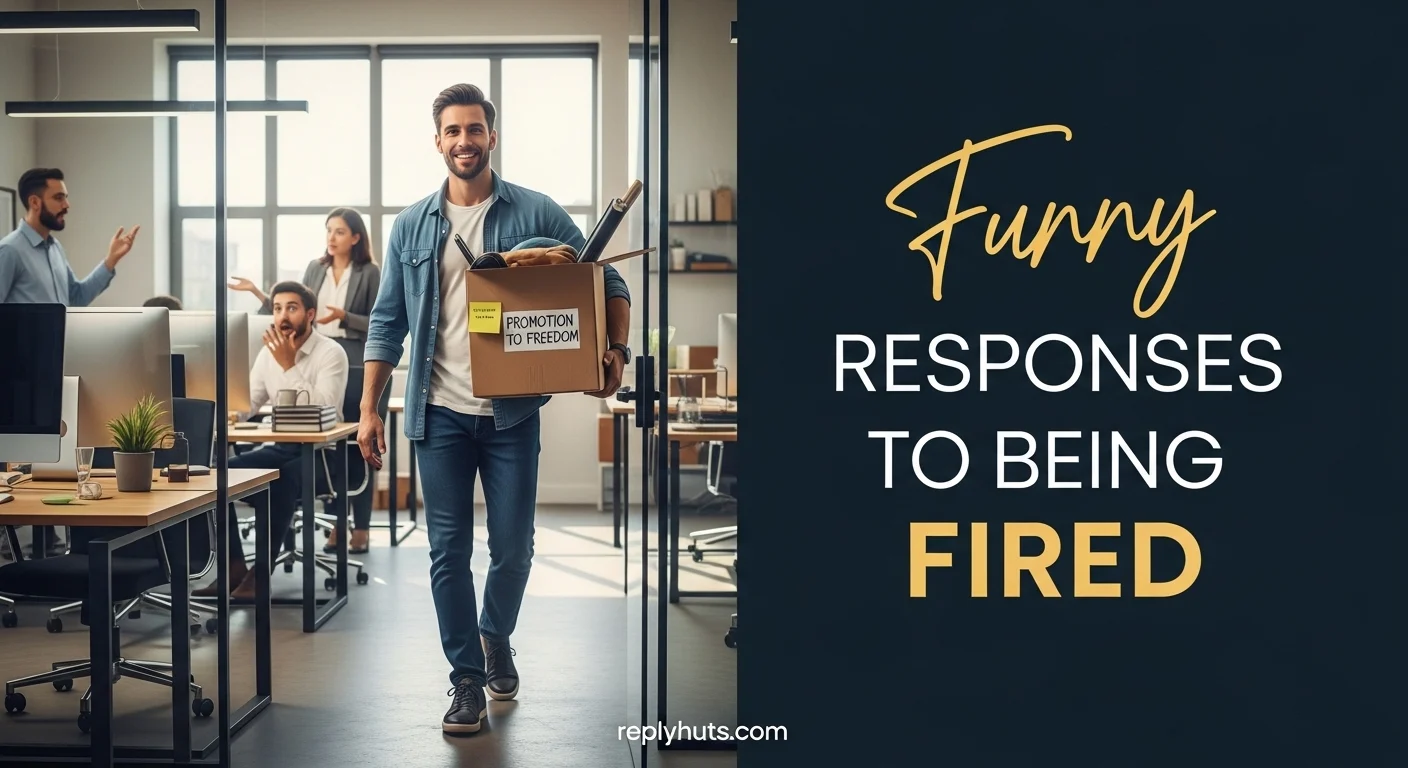 90+ Funny Responses to Being Fired That Will Make Everyone Laugh