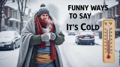 Funny Ways to Say It’s Cold