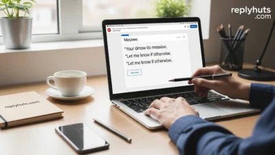 Other Ways to Say Let Me Know If Otherwise