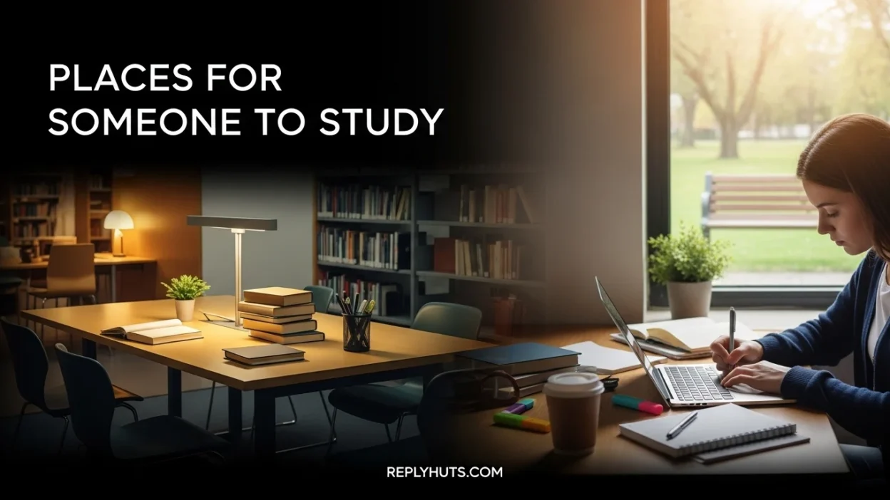 Places for Someone to Study