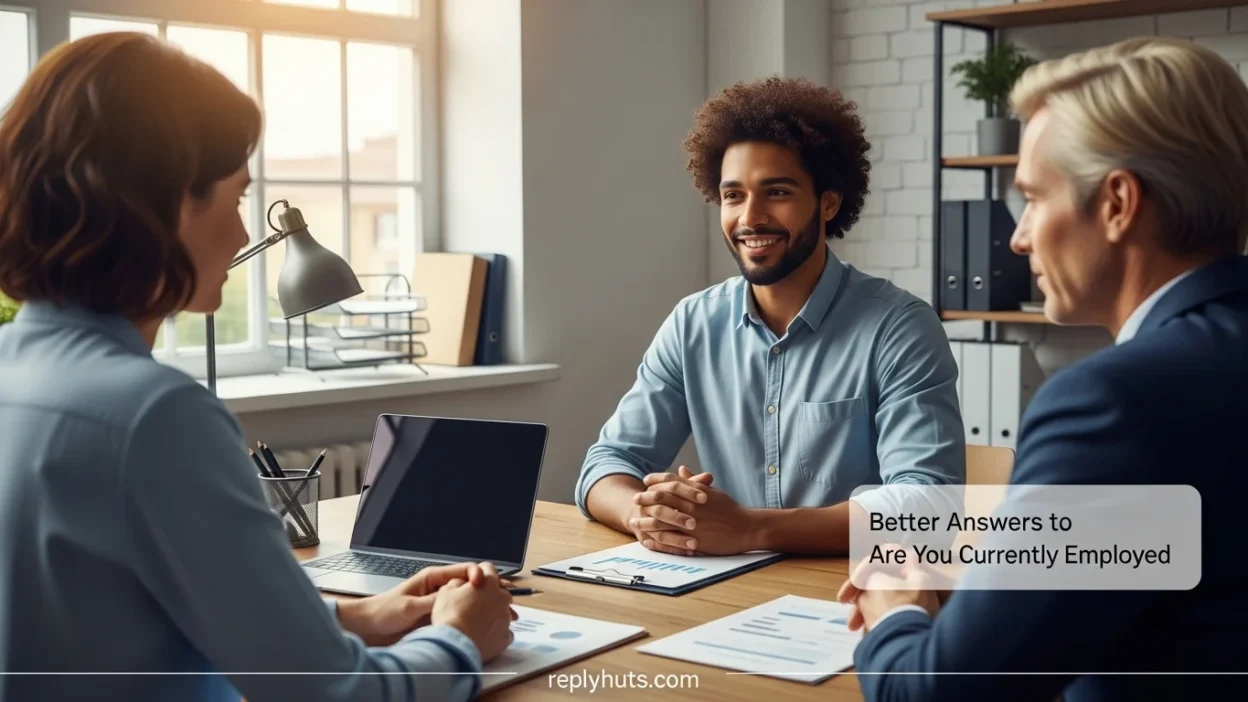 Better Answers to Are You Currently Employed