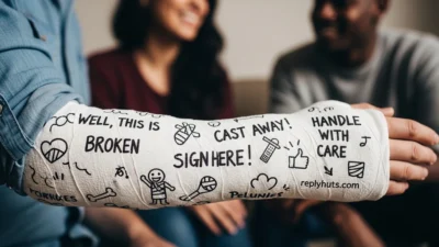 Clever Things to Write on a Cast