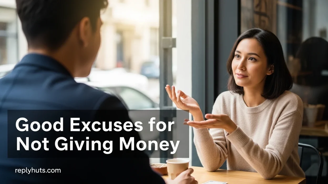 Good Excuses for Not Giving Money