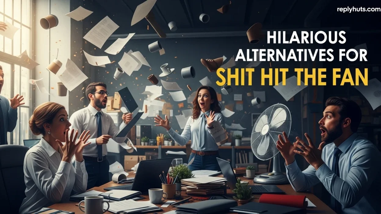 Hilarious Alternatives for Shit Hit the Fan