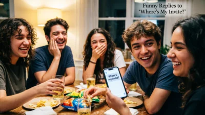 Funny Replies to “Where’s My Invite?”