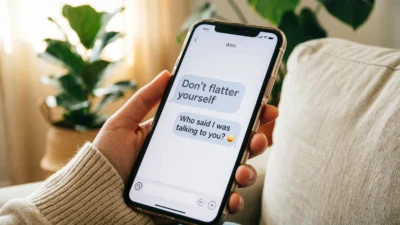 Funny Responses to “Don’t Flatter Yourself”