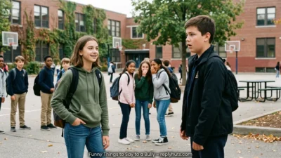 Funny Things to Say to a Bully