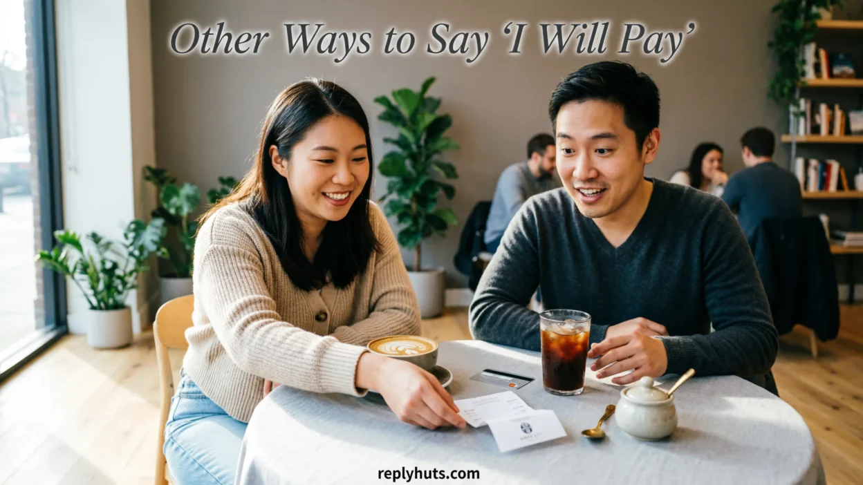 Other Ways to Say “I Will Pay