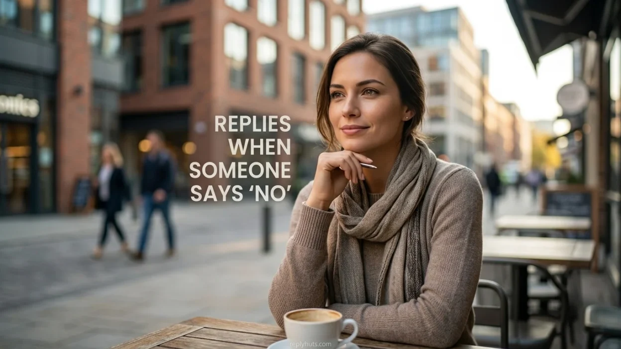 Replies When Someone Says “No”