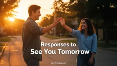 Responses to See You Tomorrow