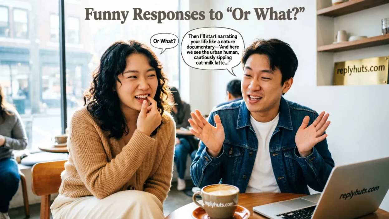Funny Responses to “Or What?