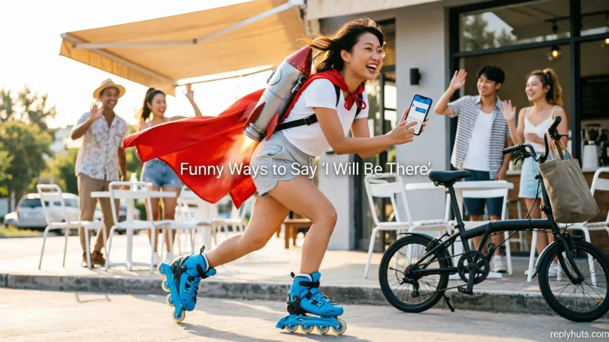 Funny Ways to Say “I Will Be There”