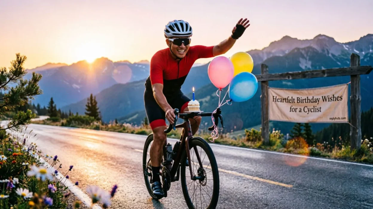 Heartfelt Birthday Wishes for a Cyclist