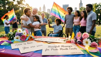 Heartfelt Messages for Pride Month Cards