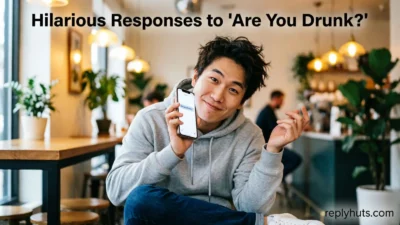 Hilarious Responses to “Are You Drunk?”