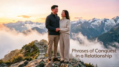 Phrases of Conquest in a Relationship