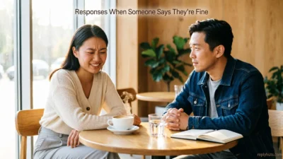 Responses When Someone Says They’re Fine